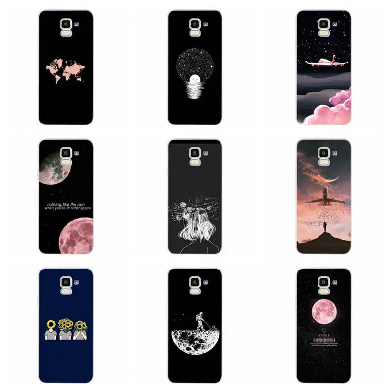 Мягкий TPU чехол для samsung Galaxy S9 S9Plus S8 плюс S7 edge Note 8 J530F J720 A3 A5 2016 с рисунком E138 |