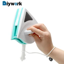DIYWORK двухсторонний 5-12 мм очиститель окон Магнитная щетка для очистки окон полезные чистящие инструменты класс очиститель поверхности