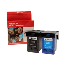 Compatible 21XL 22XL Ink Cartridge For HP21 22 Deskjet F380 F2280 3910 3915 3918 3920 3930