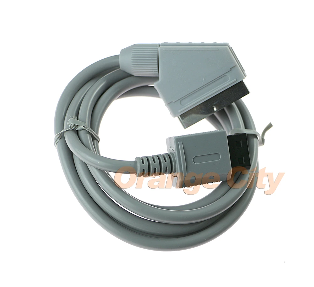 ChengChengDianWan высококачественные разъемы RGB Scart кабель для Nintendo Wii HD HDTV AV NTSC 10
