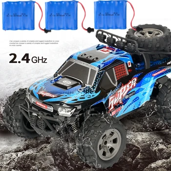 

Electric RC Car 1:18 20-25KM/H 2.4G 4CH Wireless remote control cross-country Rock Crawler Remote Control Car Model Boy Gift