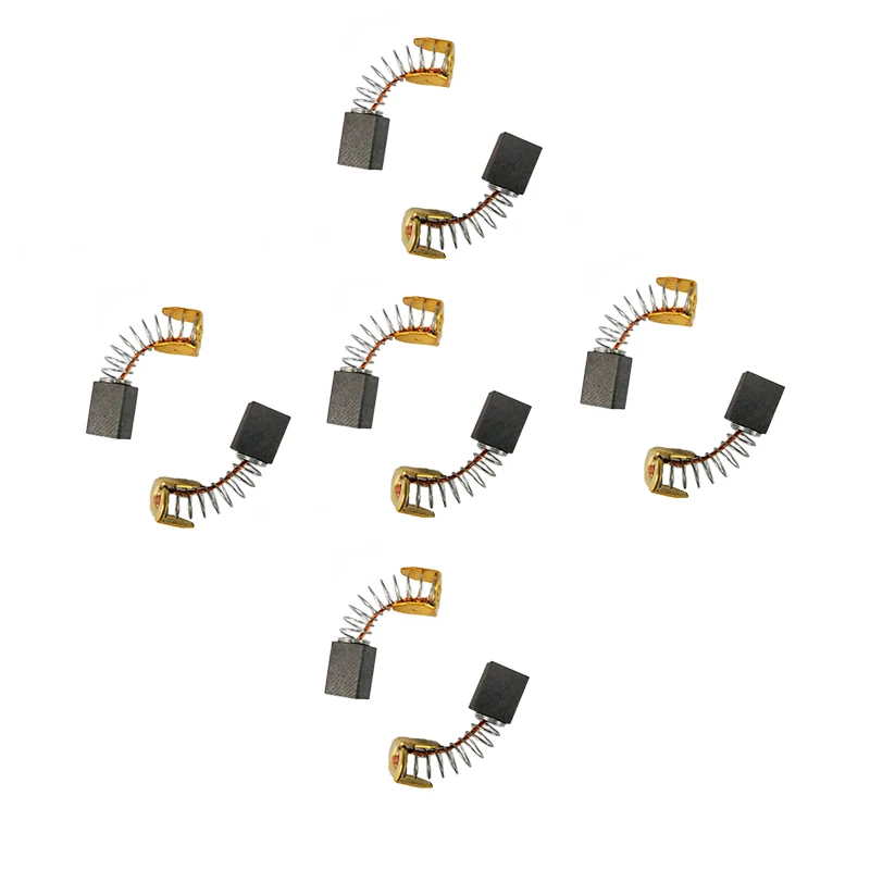 5 Pairs Carbon Brushes 5x8x10mm for Makita Electric Motors CB52 CB65 CB72 CB76