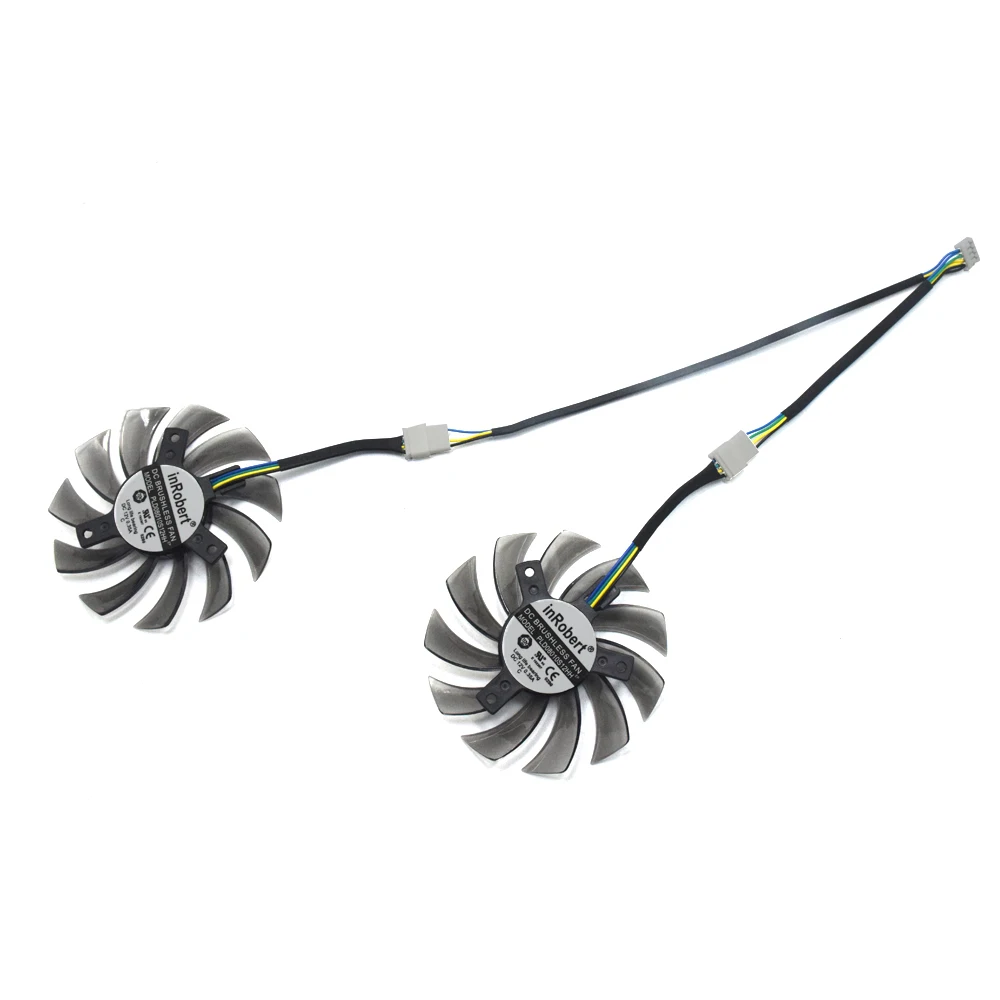 Вентилятор охлаждения для видеокарты MSI GTX 460 560 570 twin frozr ii Zotac GTX770 75 мм|cooler fan|cooling