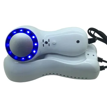 

Blue LED Hot And Cold Hammer Cryotherapy Facial Beauty Machine Warm and Ice Cool Clam Skin Tightening Shrink Pores Massage