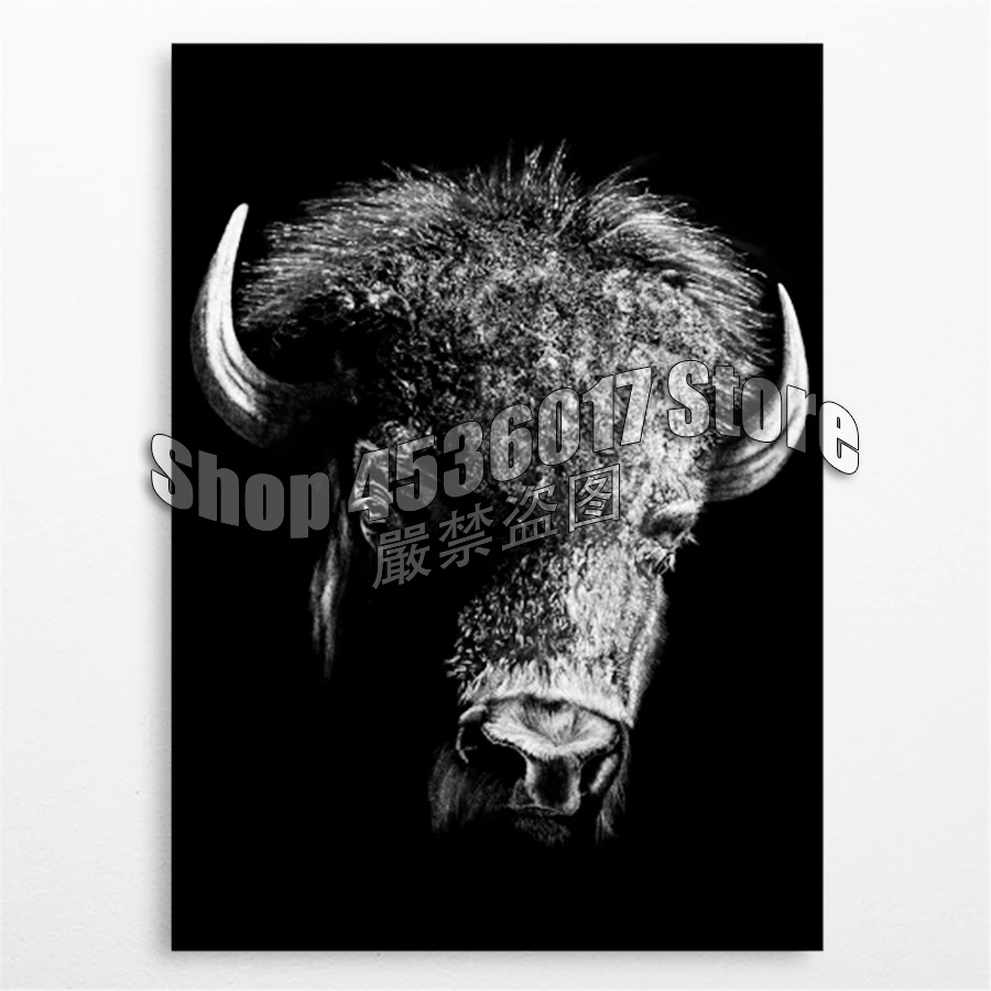 

5d Diy Diamond Painting Cross Stitch Diamond Embroidery Bison Diamond Mosaic Full Rhinestone Gifts Craft canvas Home Decor