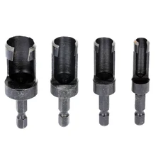 4pcs Steel Wood Plug Cutters Woodworking Dowel Maker Cutting Drill Bit Tool Woodworking Cork Wood Plug Hole Cutter Bit Set Kit 4pcs Steel Wood Plug Cutters Woodworking Dowel Maker Cutting Drill Bit Tool Woodworking Cork Wood Plug Hole Cutter Bit Set Kit