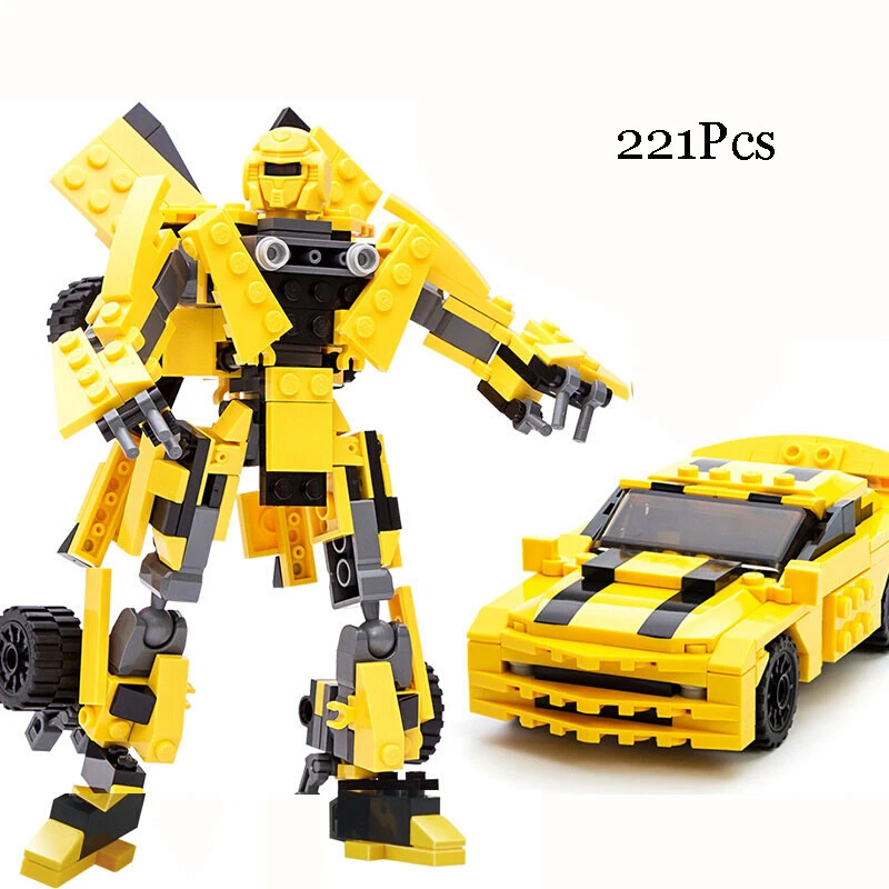 yellow car robot