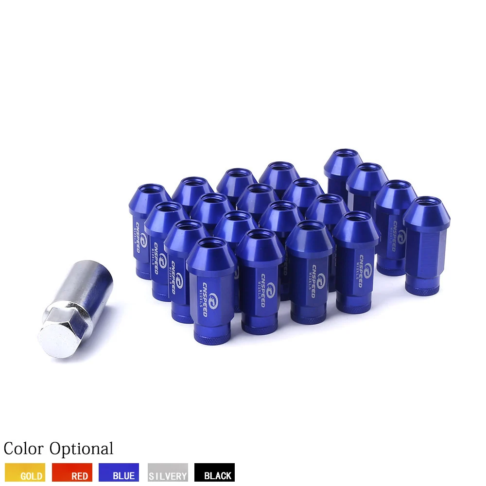 Buy 7075 T6 Aluminum Anti Theft Wheel Nut M12X1.5