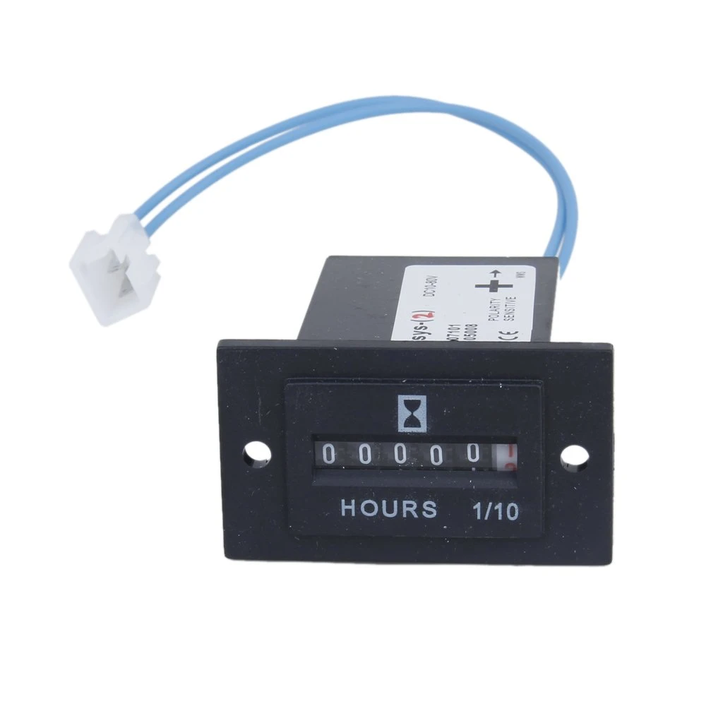 Automation, Motors & Drives 10V80V DC Hour Meter Sealed Counter Gauge