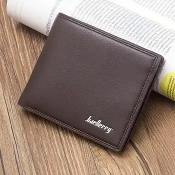 

Hot Selling Men's Wallet Cross Section Soft Wallet Fashion Handbag Large Capacity -B5