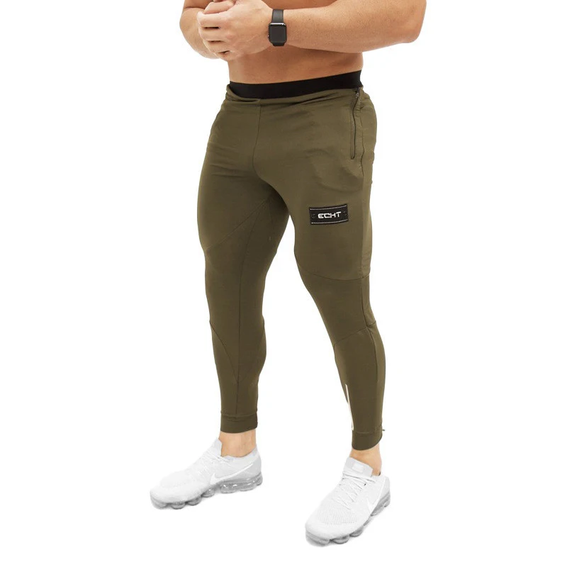 Tight Men Pants Fitness Gym Sweatpants (16)