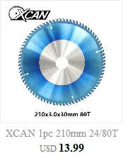 XCAN 1 шт. 250 мм 40 т высококачественный твердосплавный деревообрабатывающий пильный диск с отверстием 30 мм режущий диск по дереву TCT Циркулярный пильный диск
