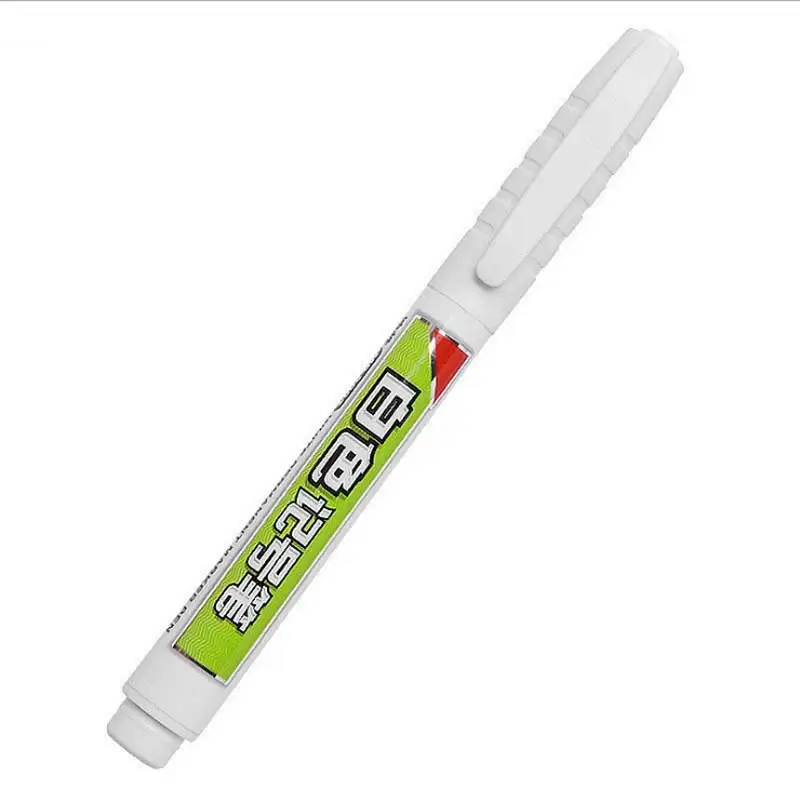 1pcs Permanent White Marker Pens Waterproof Bulk Oil-In White Paint Pen Office School Supplies DIY Metal Craftwork Art supplies