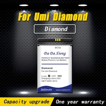 

High quality 3600mAh for Umi Diamond Phone battery