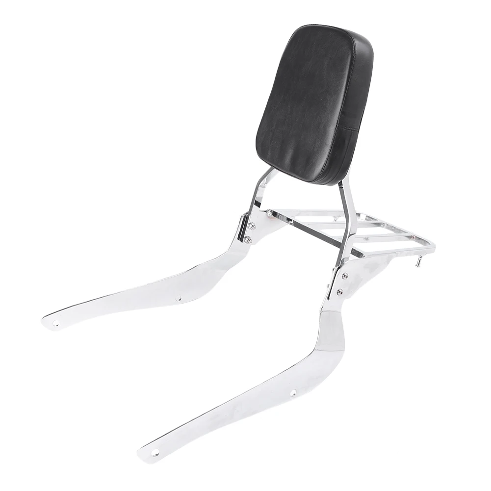 Motorcycle Backrest Sissy Bar w/ Luggage Rack for Suzuki Volusia VL 800 2001-2011 & Boulevard C50 2005-2011 & M50 2005-2008