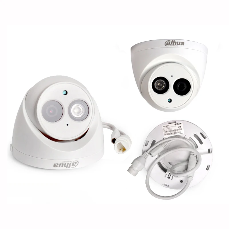 Dahua IP камера 4MP POE IP67 H.265 starlight Встроенный микрофон IPC HDW4433C A Замена HDW4431C купольная