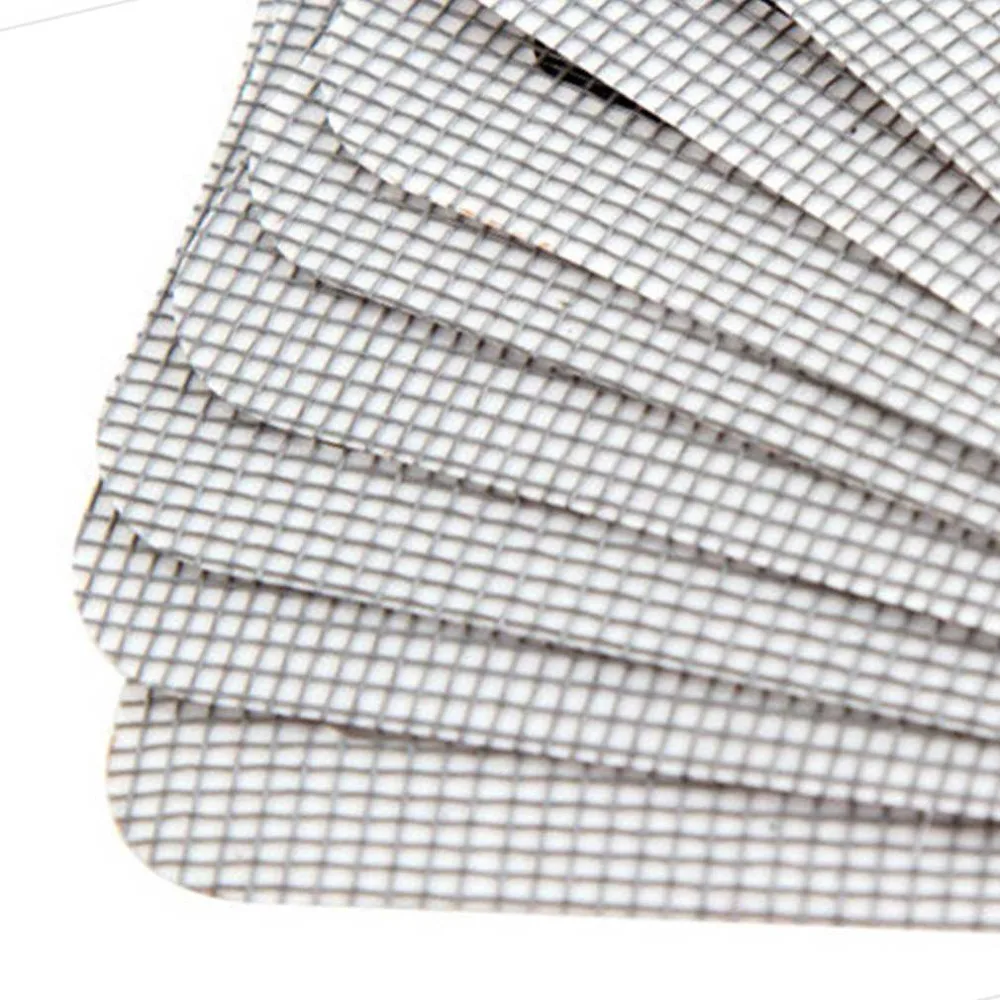

Anti-mosquito Mesh Sticky Wires Patches Summer Window Mosquito Netting Patch Repairing Broken Holes on Screen Window Door 3PCS