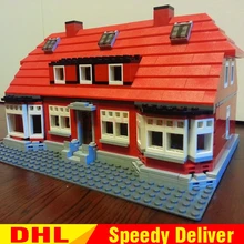 LP 17006 928 шт. дом кёрка редкая Ограниченная серия модель строительные наборы набор блоков Кирпичи LPings игрушки Клон 4000007