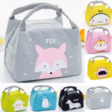 Pouch Lunch-Bag Bento Food Picnic Kids Insulated Children Faroot Box Cartoon-Bags Girl
