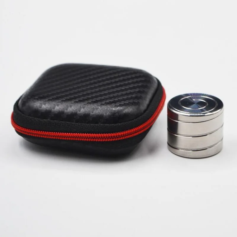 

CNC copper stainless steel EDC tool. Children's adult desktop top spinning metal decompression toy