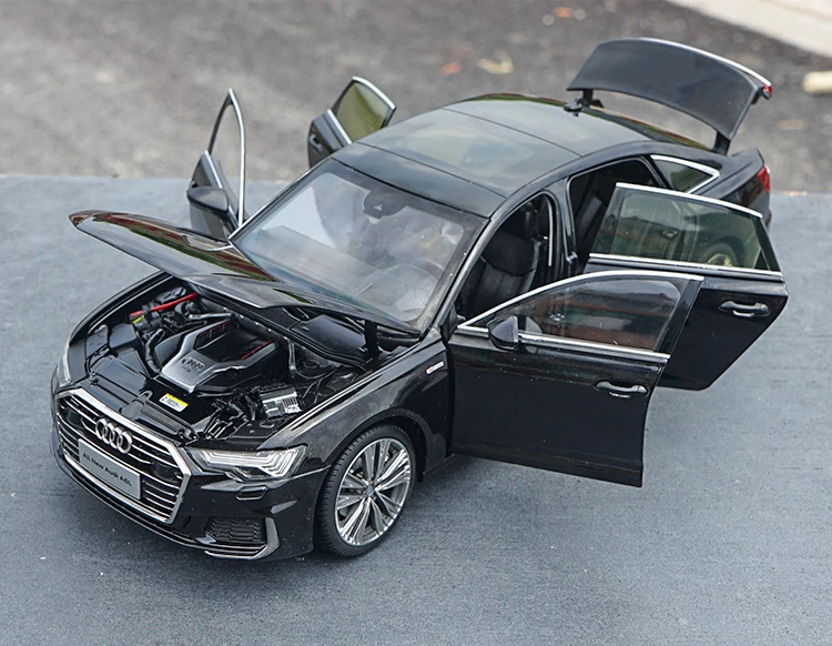 Изысканный подарок 1:18 Новинка A6L 2019 сплав модель автомобиля высокая имитация