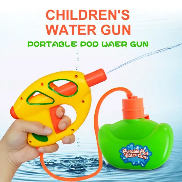 Летние бассейны игрушка Портативный водяной пистолет Давление водяной пистолет Blaster шутер игрушки для детей летние пляжные игры