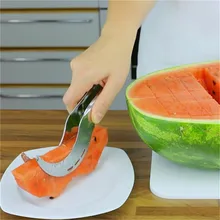 Comenzar арбуз Ножи Slicer Бур Нержавеющая сталь фрукты Овощечистка быстрее дыни резак гаджет Кухня Интимные аксессуары ic873597