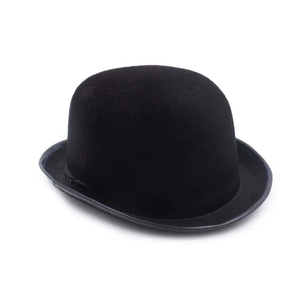 

KLV Fashion Jazz Hat Autumn And Winter Male England Denim Black Casual Hat vintage wool hats fashion cappello tesa larga uomo