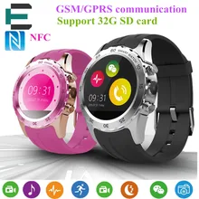 KW08 MTK6260 NFC Smart uhren 1,22 «HD IPS Sport uhr unterstützung sim-karte GSM Kamera für Android Xiaomi PK U8 KW18 Smartwatch