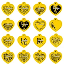 Свадебный Жених и невеста сердце помадка формы для выпечки печенье плесень кофе, бариста шаблон печенья кухонные инструменты reposteria patisserie