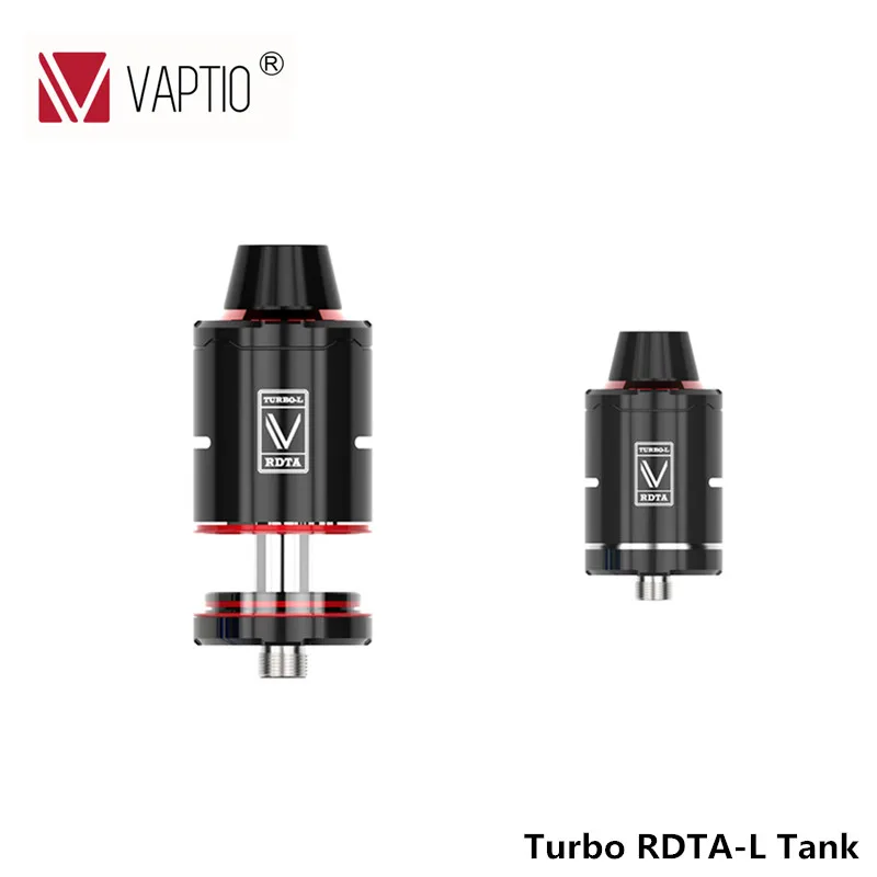 

Electronic Cigarette Atomizer 5.0ml Turbo RDTA-L Tank RDA & RDTA 0.5ohm Coil head DIY Rebuildable Leak proof for 510 thread kits