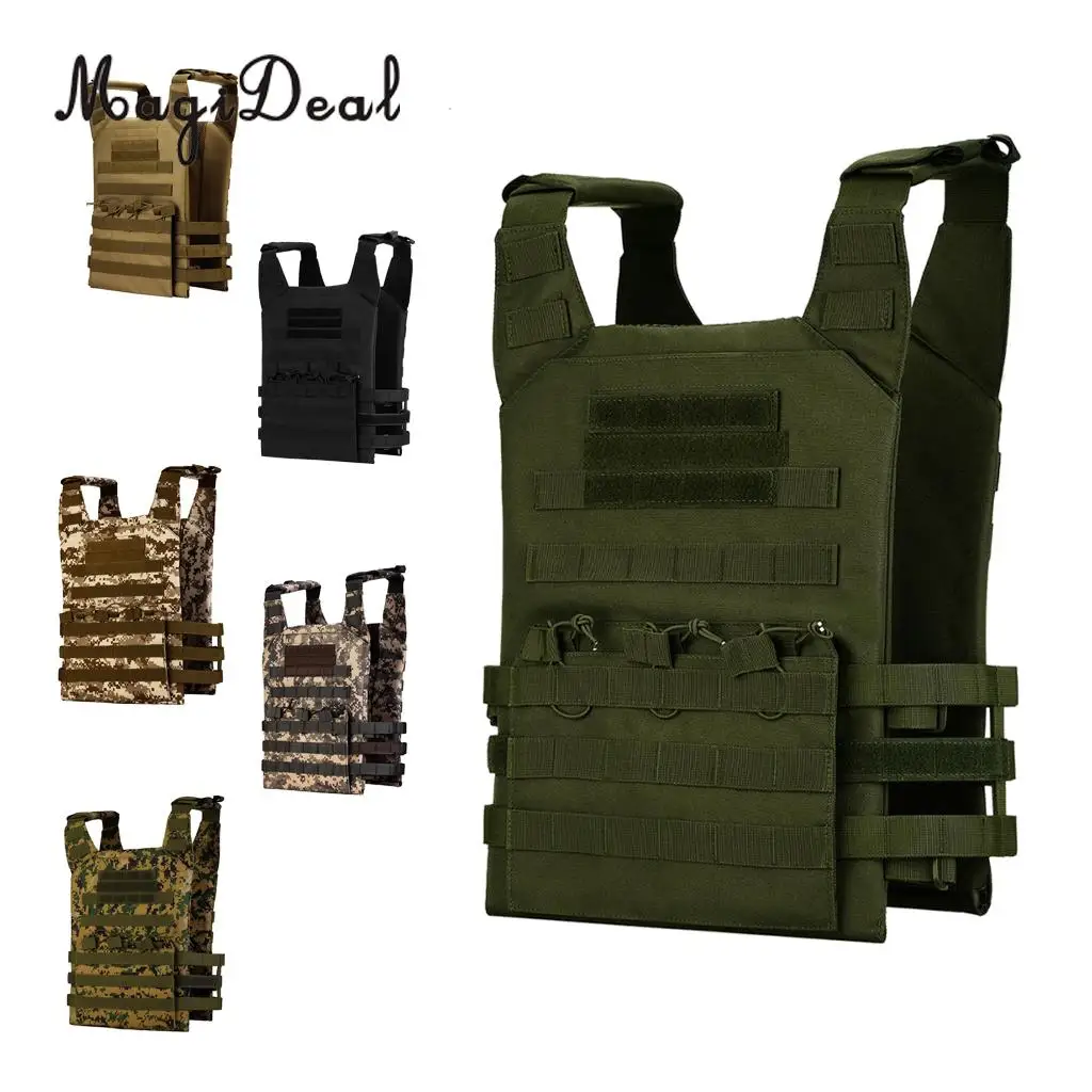 

Outdoor CS Military Molle Modular Plate Carrier Tactical Vest Hunting Combat Paintball Vest