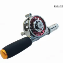 Высокое соотношение Qulitiy 2,6: 1 полностью металлическая удочка для ловли нахлыстом с аксессуарами, катушка для рафтинга, ледяное рыболовное колесо