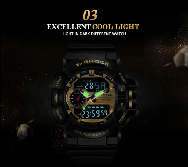 5 men watch from china