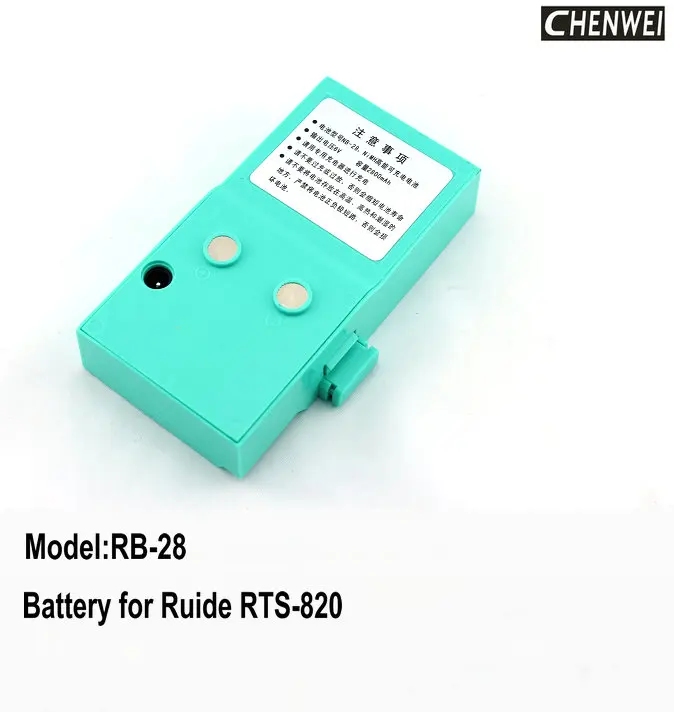 

Ruide Total Station Battery RB-28 for Ruide 820 series total station battery