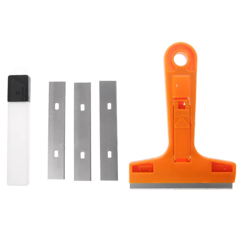 Portable Cleaning Shovel Knife Glass Floor Tiles Scraper With Blades