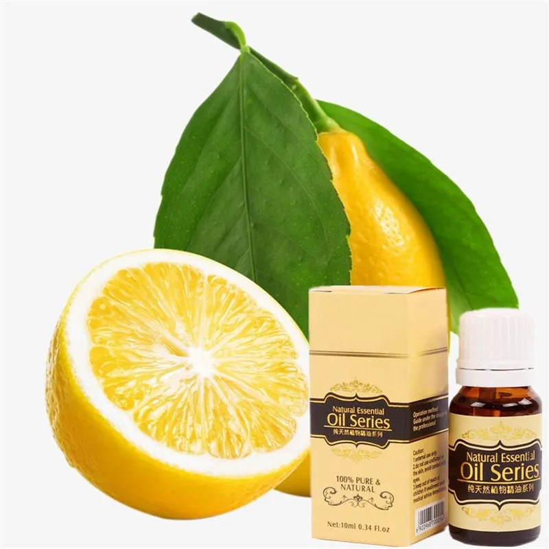 Lemon essential oil, 10 ml hydrating essence carry bright color of skin