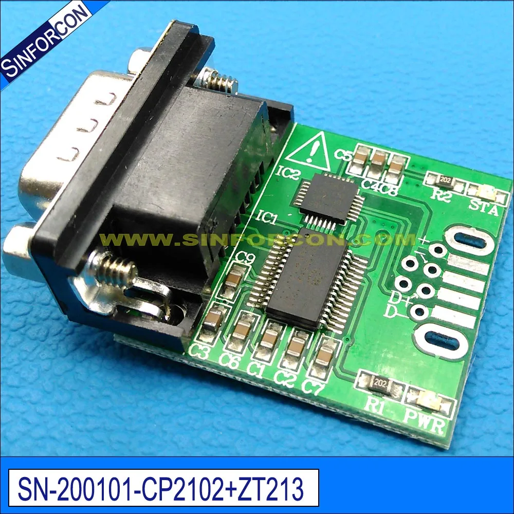 실리콘 랩 CP210x USB 타입 B-RS232 9 핀 Dsub 시리얼 컨버터 케이블, 핀터용, 스캐너 케이블 링크