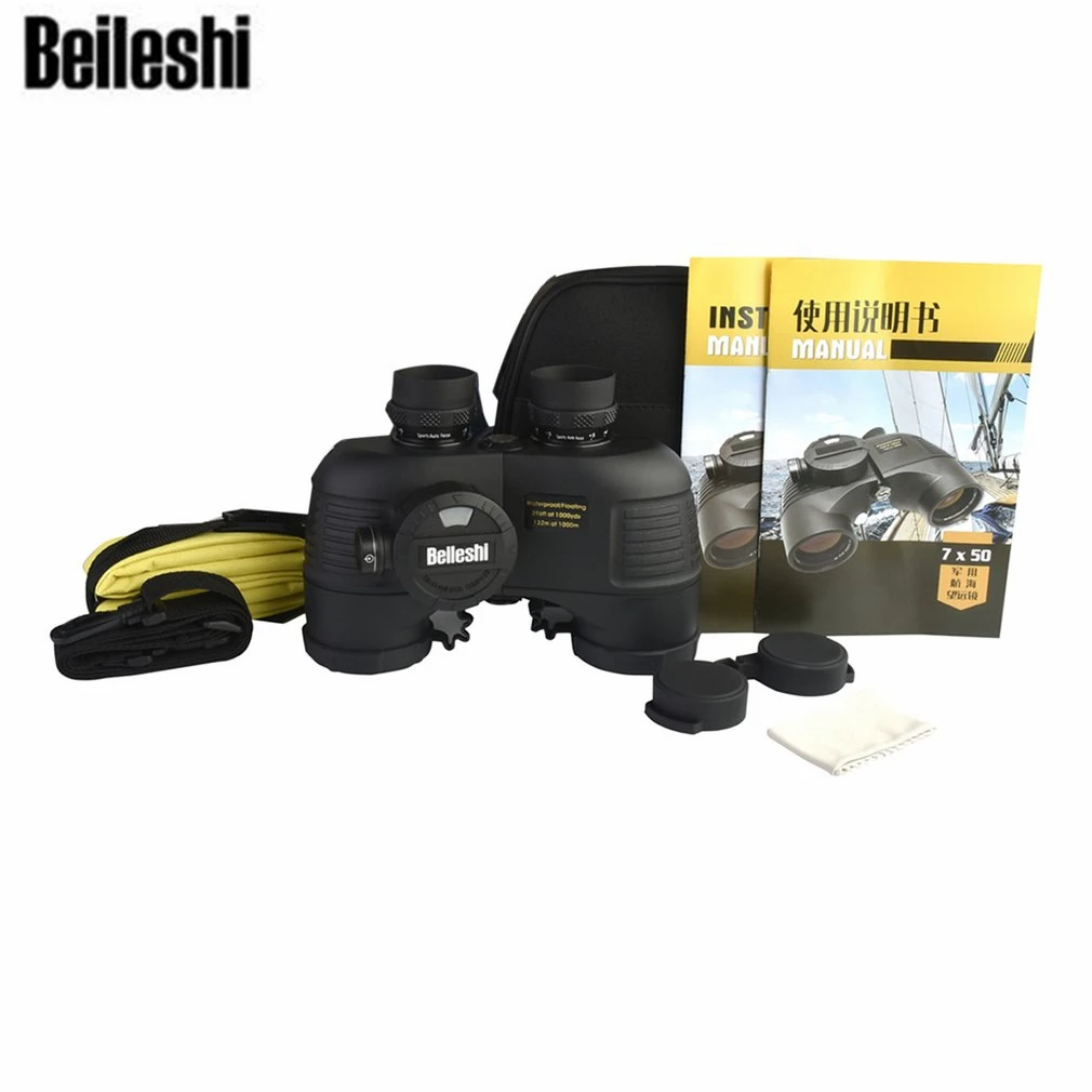 Beileshi Portable Floating Military Compass Binocular