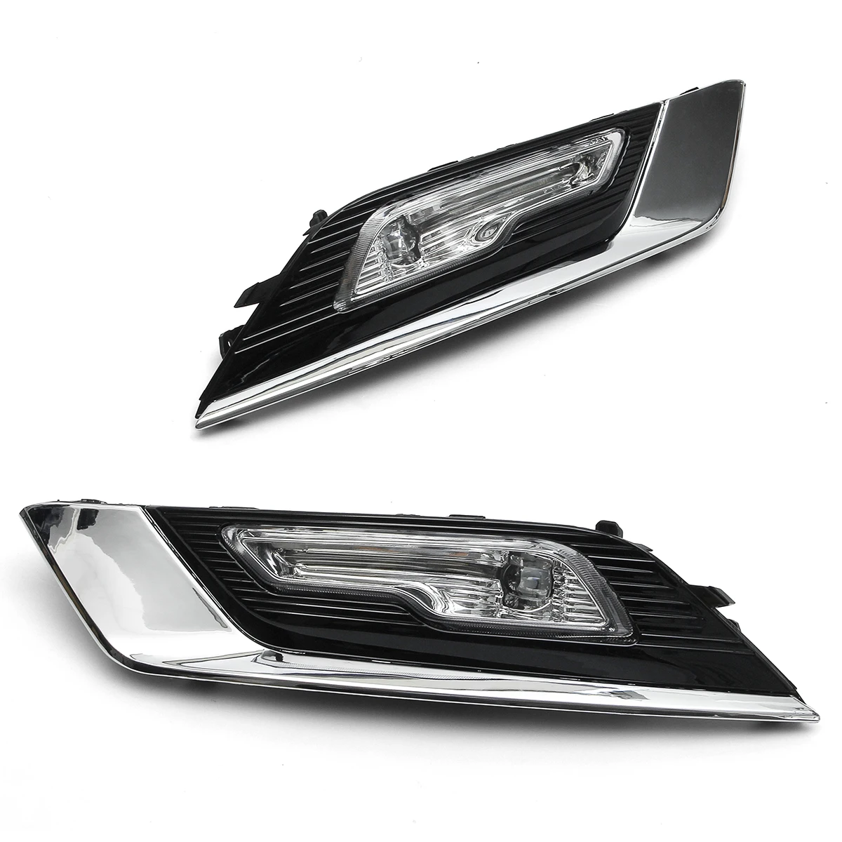 2pcs LED DRL for Ford for Fusion 2017 up Driving Lights Turn Signal Light Fog Lamp Daytime Running Light Daylight with Wire 2pcs LED DRL for Ford for Fusion 2017 up Driving Lights Turn Signal Light Fog Lamp Daytime Running Light Daylight with Wire