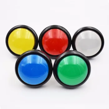 

10 PCS 100mm Push Button Arcade Button Led Micro Switch Momentary Illuminated 12v/5v Power Button Switch