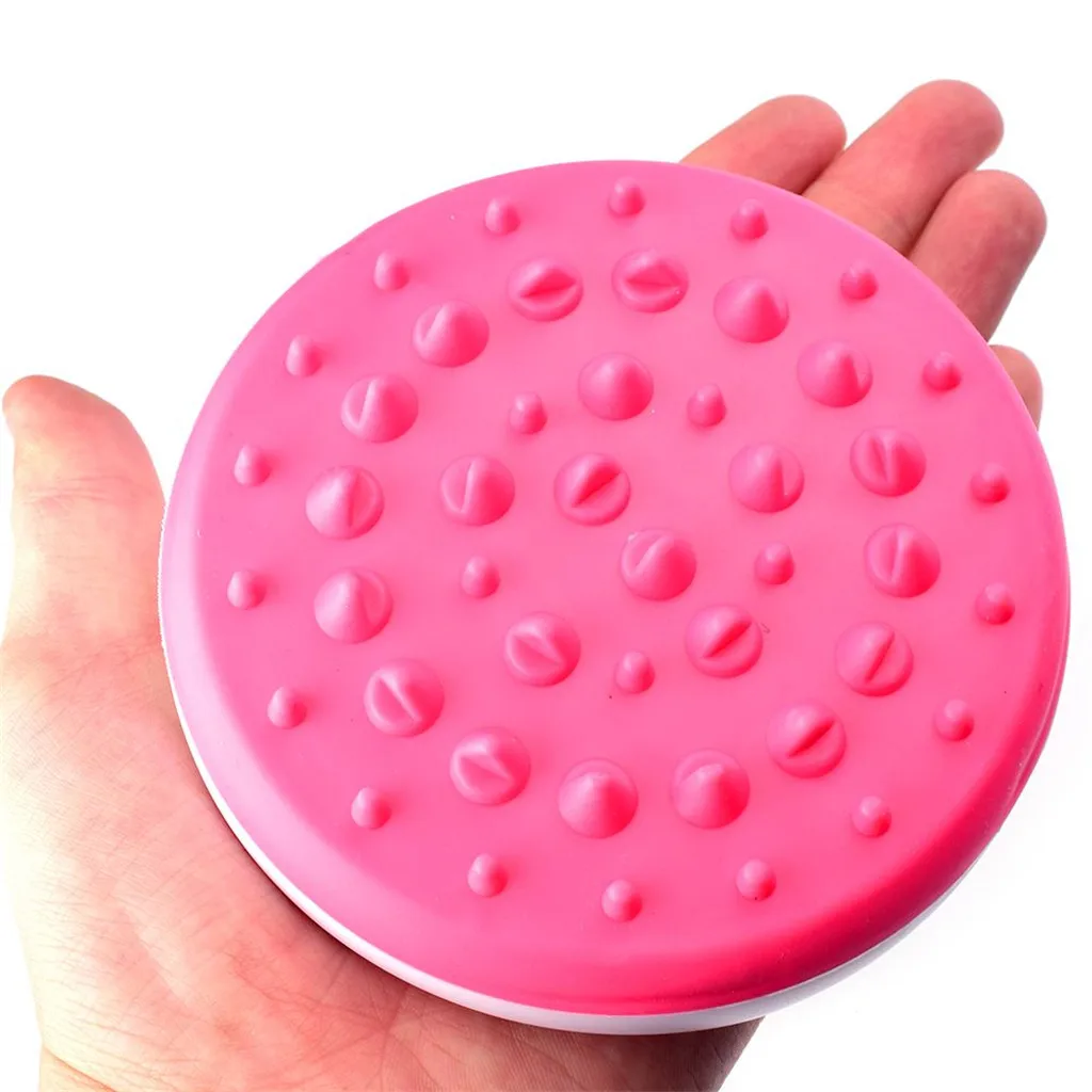 Anti Cellulite Silicone Body Masage Glove Scrub Bath Shower Massager Brush