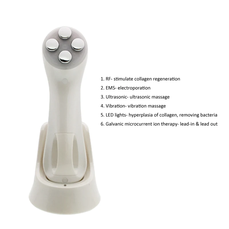 led photon rf facemassager 8