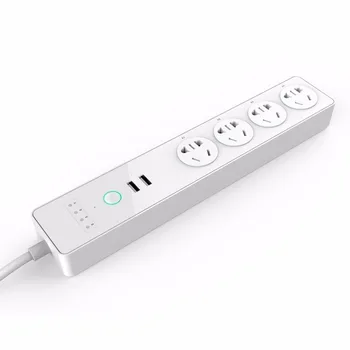 

Wifi Intelligent APP Remote Control Socket AU Plug Alexa Voice Control Timing Switch Smart Separate Control Socket