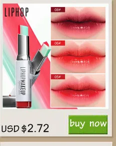 1Pcs Magic lipstick Temperature Change Color Lip balm lasting moisturizing moisture green lipstick Lips Makeup Brand HengFang