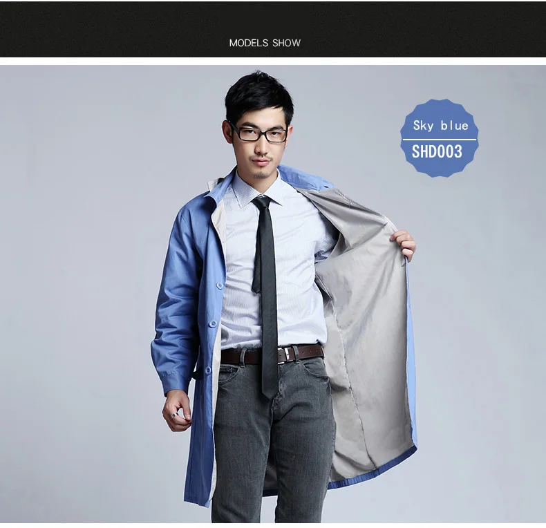 

INSAHO electromagnetic radiation protective overalls with double layer,EMF shielding men lab coat,metal fiber material,SHD003.