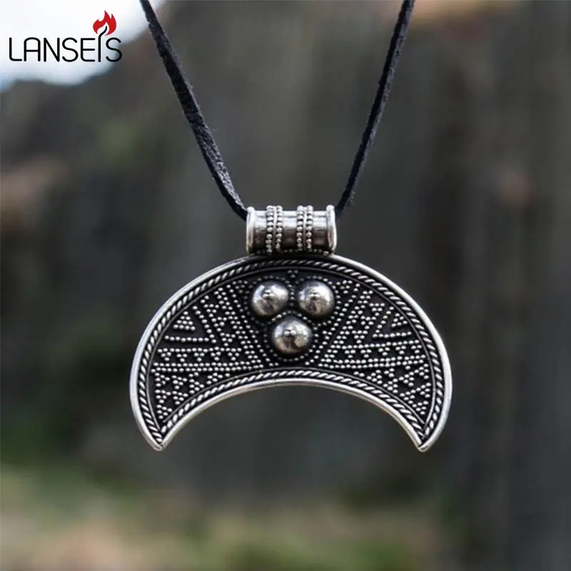 1 шт. женский кулон в стиле ретро с Луной полумесяцем викингом|jewellery offers|jewellery