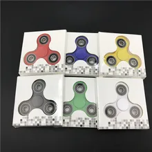 100pcs/lot DHL Free Shipping fidget spinner stress tri spinner Professional Hand Spinner fidget toys