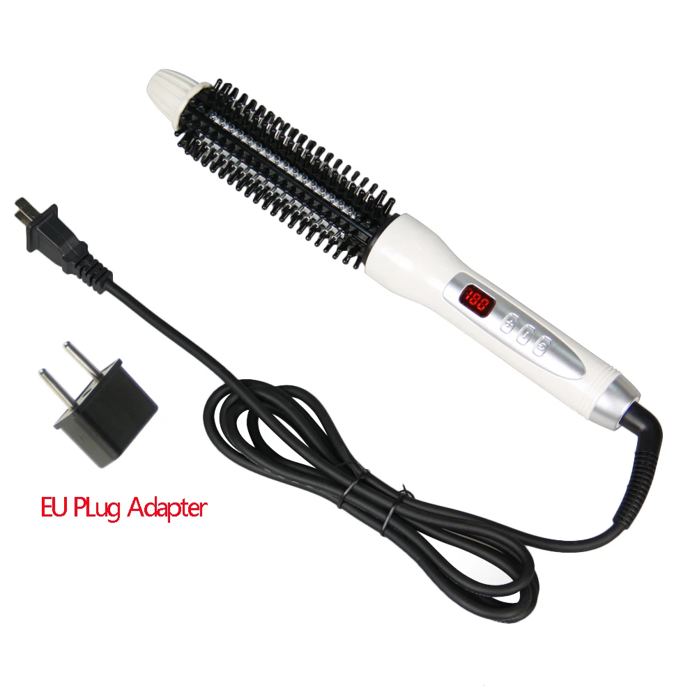 NewView Ceramic Electric Hair Curler Comb Hairbrush LCD Curling Hair Straightener Brush Straightening Iron Roller Styling Tools NewView Ceramic Electric Hair Curler Comb Hairbrush LCD Curling Hair Straightener Brush Straightening Iron Roller Styling Tools