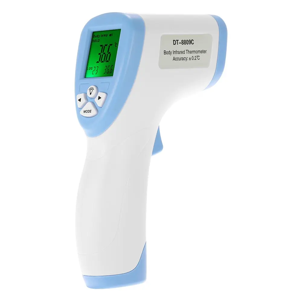 Цифровой ЖК термометр бесконтактный инфракрасный градусник датчик температуры поверхности тела termometro хранение данных Func